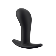 Анальна пробка з тонким обмежувачем, діаметр 2,8 см, чорна Fun Factory Bootie Black, S