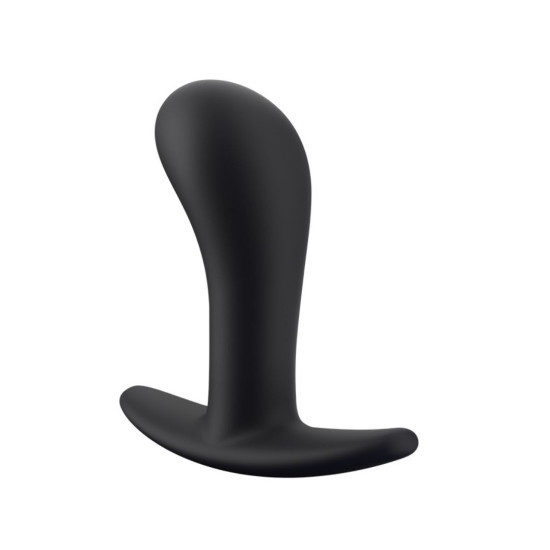 Анальна пробка з тонким обмежувачем, діаметр 2,8 см, чорна Fun Factory Bootie Black, S