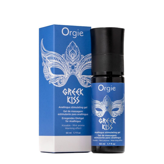 Стимулюючий гель для анілінгусу, римінгу та анального сексу Orgie Greek Kiss, 50 ml