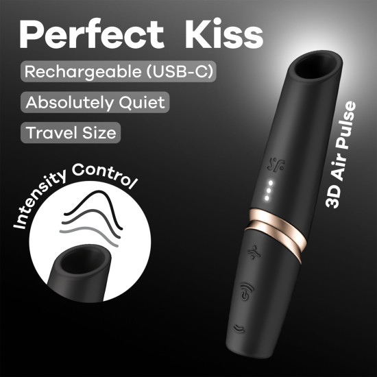 Вакуумний кліторальний стимулятор Satisfyer Perfect Kiss