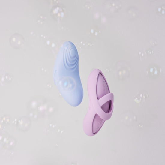 Клиторальный вибратор, голубой Svakom Echo 2 Sky Blue