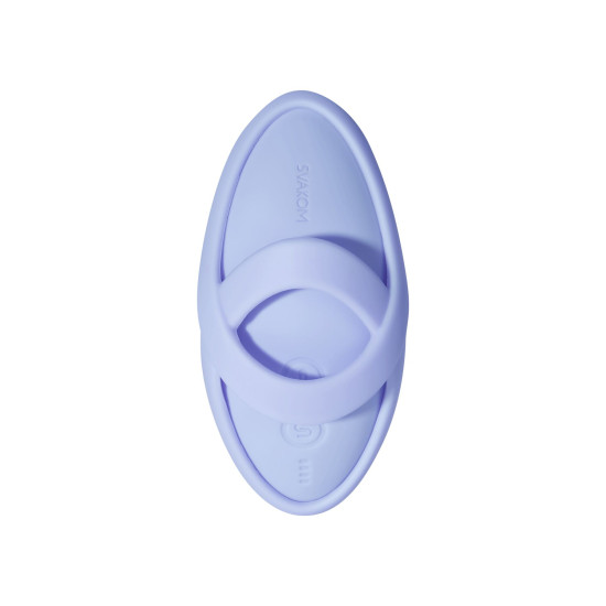 Клиторальный вибратор, голубой Svakom Echo 2 Sky Blue