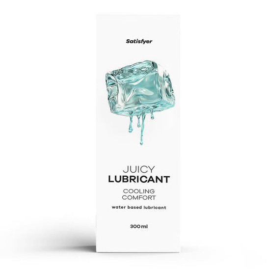 Охолоджуючий лубрикант на водній основі Satisfyer Juicy Lubricant Cooling Comfort, 300 ml