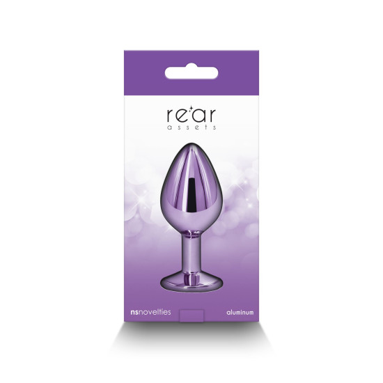 Анальная пробка, фиолетовая NS Novelties Rear Assets - Purple, M