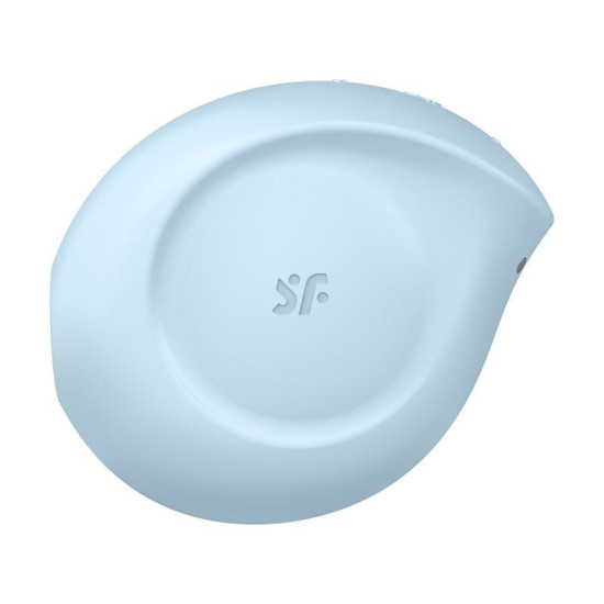 Вакуумный клиторальный стимулятор с вибрацией, голубой Satisfyer Sugar Rush Blue