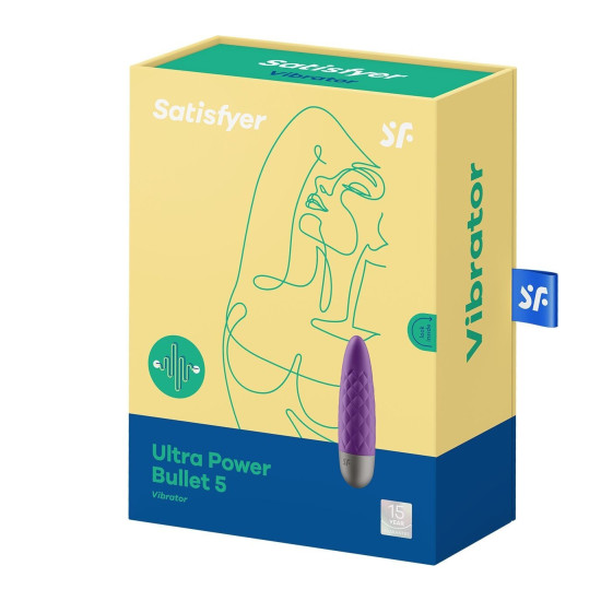 Мінівібратор, фіолетовий Satisfyer Ultra Power Bullet 6 Violet