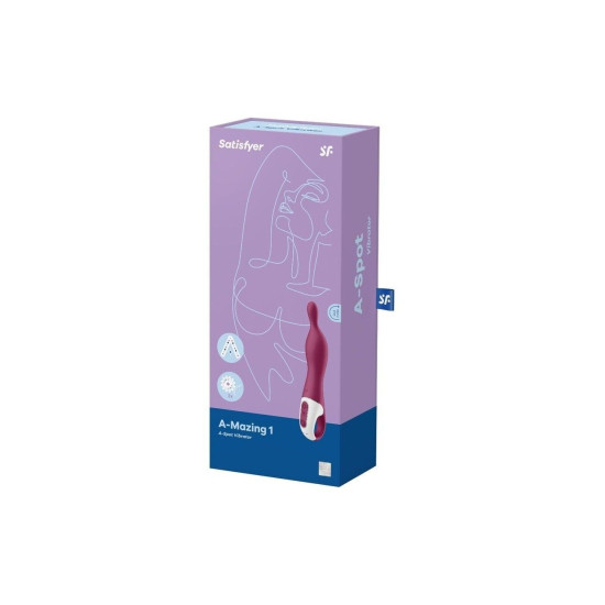 Вібратор, ягідний Satisfyer A-Mazing 1 Berry