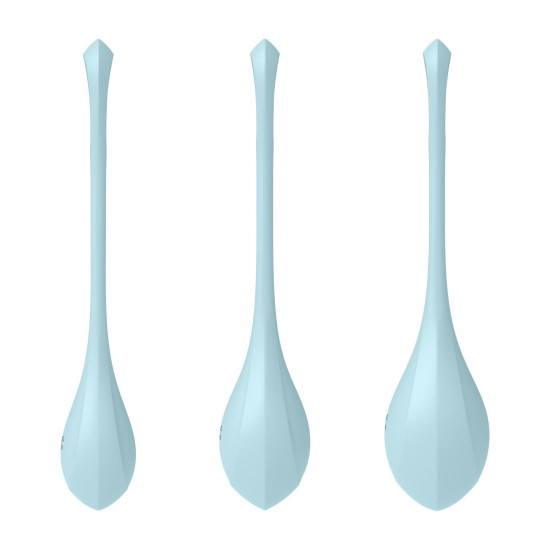 Набір йоні-бусів, блакитний (пошкоджена упаковка) Satisfyer Yoni Power 2 Light Blue