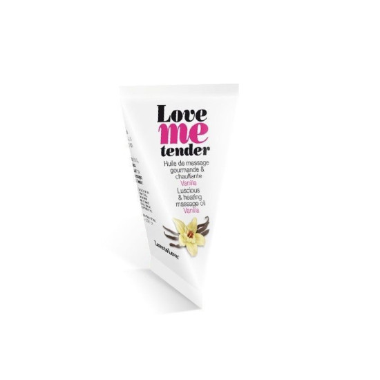Розігріваюче масажне масло з ванільним ароматом Love To Love LOVE ME TENDER Vanilla, 10 ml