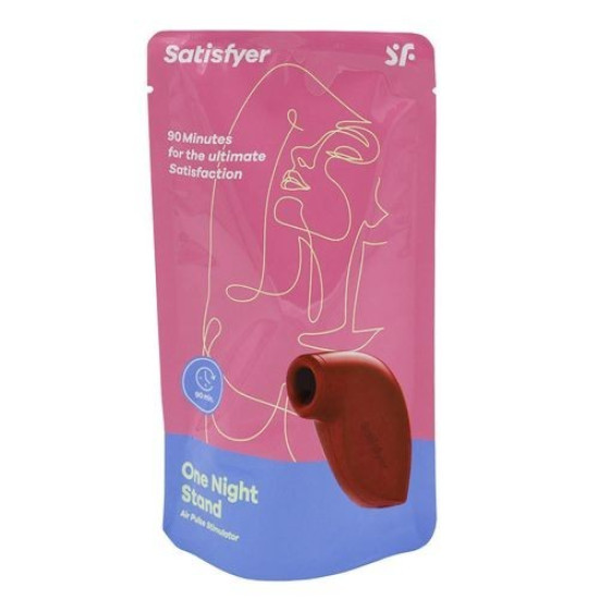 Вакуумний кліторальний стимулятор на 90 хвилин роботи, 4 режими Satisfyer One Night Stand