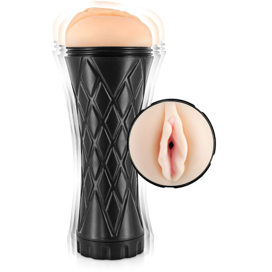Мастурбатор вагина с вибрацией Real Body Real Cup Vagina Vibrating