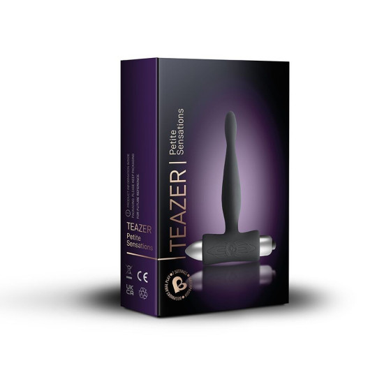 Анальный вибратор, черный Rocks Off Petite Sensations Teazer Black