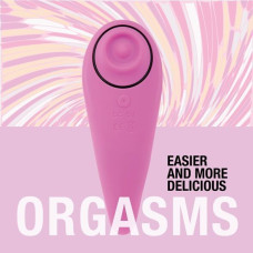Пульсатор для клітора плюс вібратор, рожевий FeelzToys FemmeGasm Tapping & Tickling Vibrator Pink