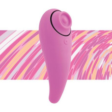Пульсатор для клітора плюс вібратор, рожевий FeelzToys FemmeGasm Tapping & Tickling Vibrator Pink