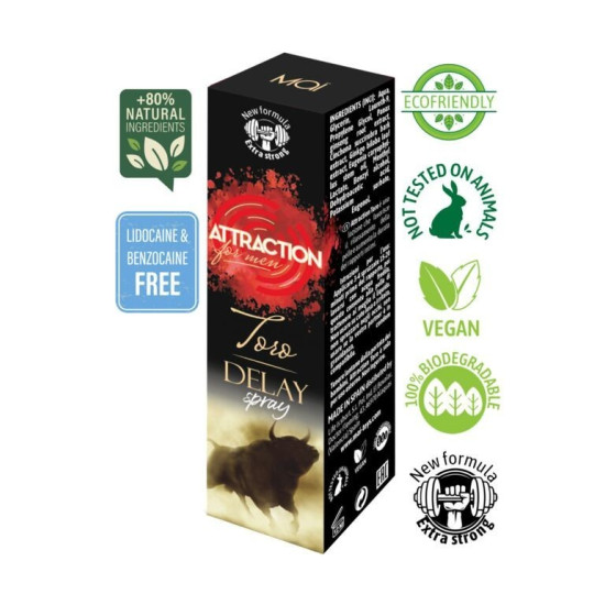 Спрей-пролонгатор для чоловіків MAI Attraction Toro Retarding Spray, 30 ml