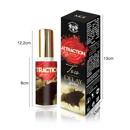 Спрей-пролонгатор для чоловіків MAI Attraction Toro Retarding Spray, 30 ml