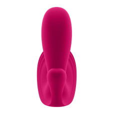 Подвійний смарт-вібратор в трусики, рожевий Satisfyer Top Secret+ Pink