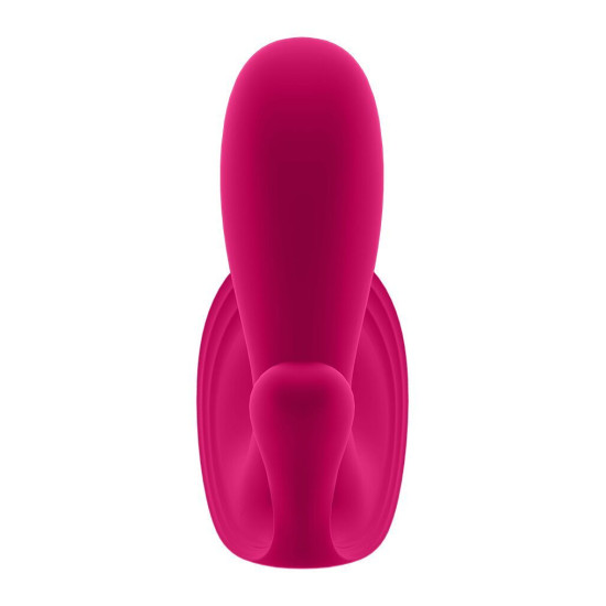 Двойной смарт-вибратор в трусики, розовый Satisfyer Top Secret+ Pink