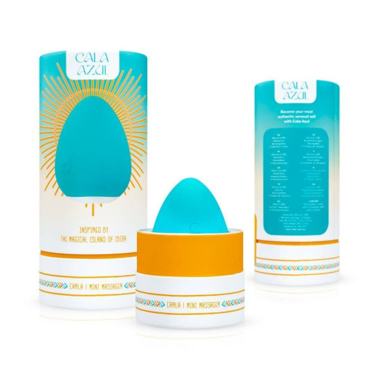 Мініатюрний кліторальний стимулятор Cala Azul Carla I Mini Massager
