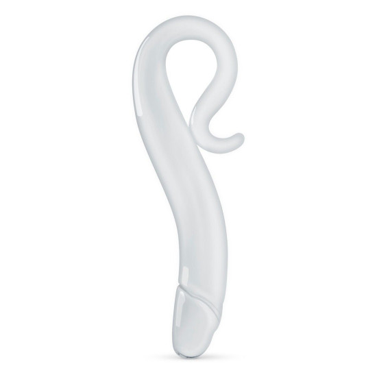 Скляний ділдо з реалістичною голівкою Gildo Glass Dildo No. 14