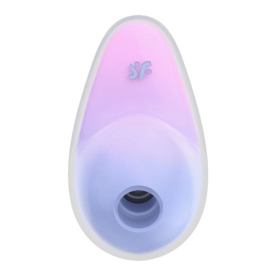 Вакуумный стимулятор с вибрацией, фиолетово-розовый Satisfyer Pixie Dust Violet/Pink