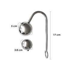 Бондажный набор с металлическим анальным крюком №4 Art of Sex Blanca Bondage Set with Anal Hook №4