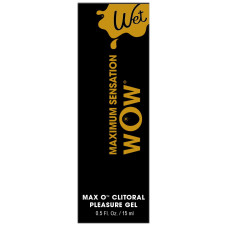 Збуджуючий гель для клітора з легким поколюванням Wet Wow Max O Clitoral Arousal Gel, 15 ml