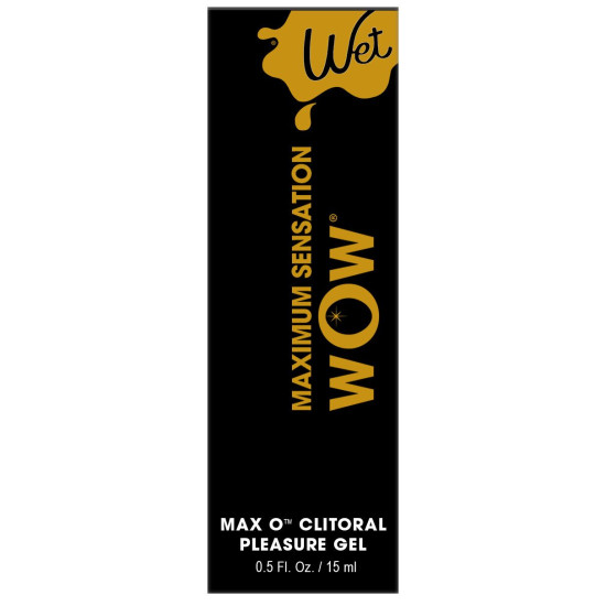 Збуджуючий гель для клітора з легким поколюванням Wet Wow Max O Clitoral Arousal Gel, 15 ml
