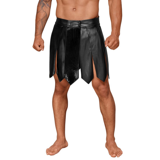 Мужская юбка гладиатора из экокожи Noir Handmade H053 Eco Leather Gladiator Skirt, M