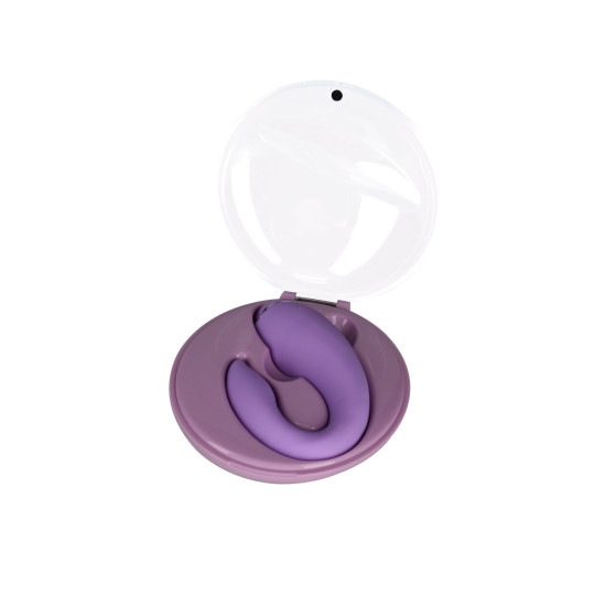 Вібратор для пар, зарядний кейс і пульт ДУ, фіолетовий FairyGasm PleasureBerry Violet
