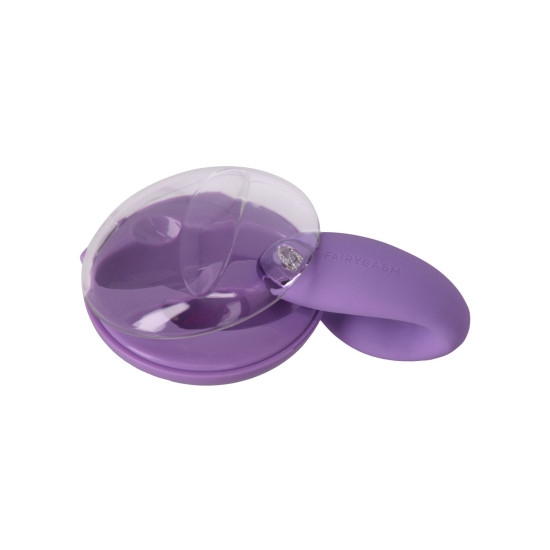 Вібратор для пар, зарядний кейс і пульт ДУ, фіолетовий FairyGasm PleasureBerry Violet