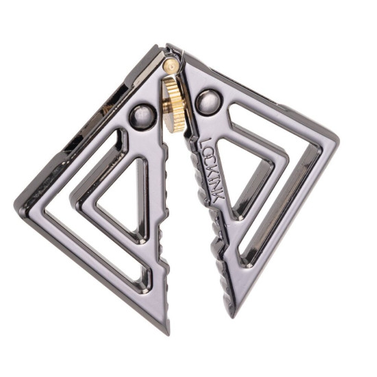 Регулируемые зажимы для сосков с тяжелой подвеской, серые Lockink Adjustable Nipple Clamps with Heavy Pendant Grey