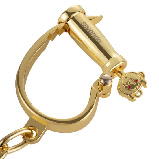 Металеві наручники для сексу, золотисті Lockink Love-Slave Handcuffs
