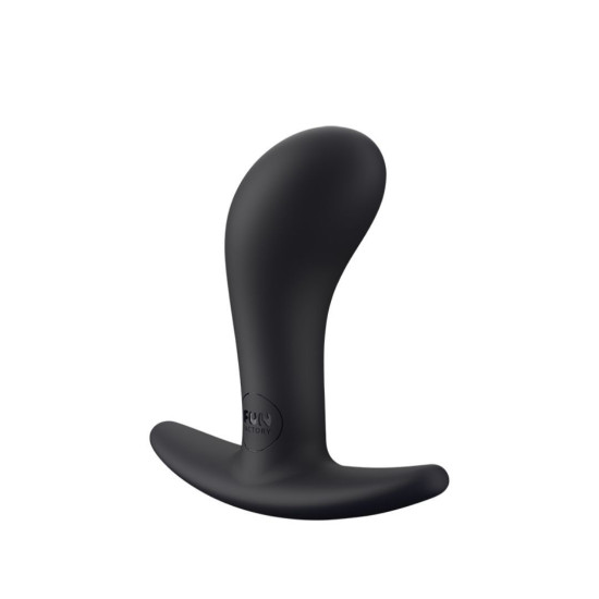 Анальна пробка з тонким обмежувачем, діаметр 3,3 см, чорна Fun Factory Bootie M Black