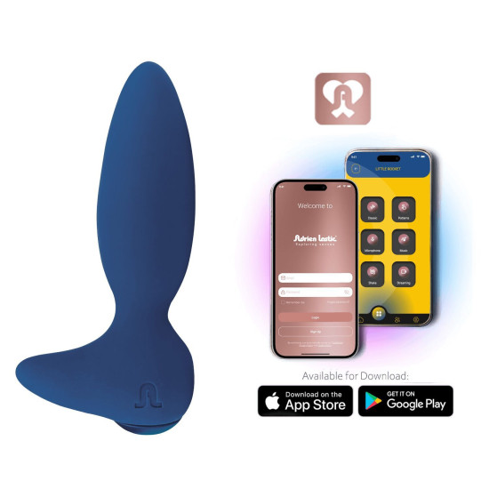 Анальна вібропробка Adrien Lastic Little Rocket 2.0 + App