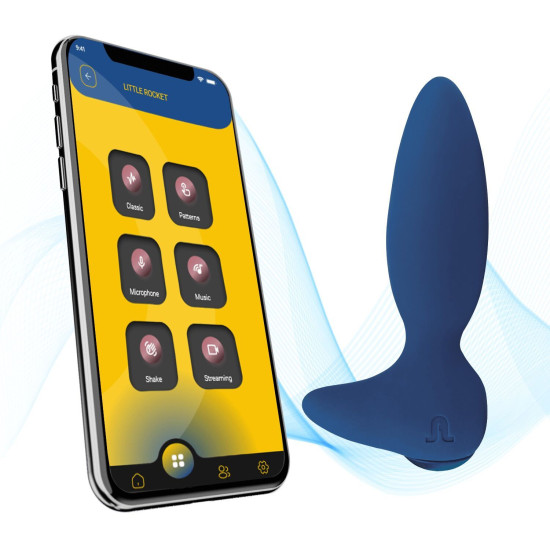 Анальна вібропробка Adrien Lastic Little Rocket 2.0 + App