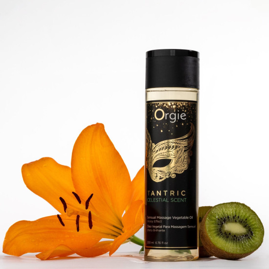 Увлажняющее массажное масло для тантрического массажа Orgie Tantric Celestial Scent, 200 ml