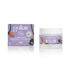 Массажное масло-лубрикант с ароматом и вкусом фундука Goliate Couple Gourmand Noisette, 50 ml