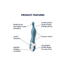 Вібратор, синій Satisfyer A-Mazing 1 Blue