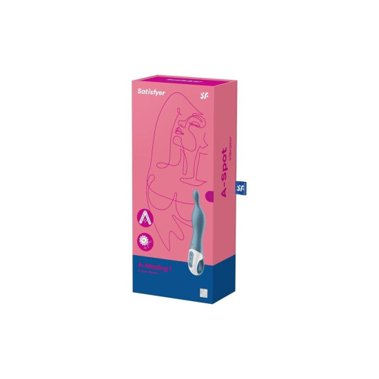 Вібратор, синій Satisfyer A-Mazing 1 Blue