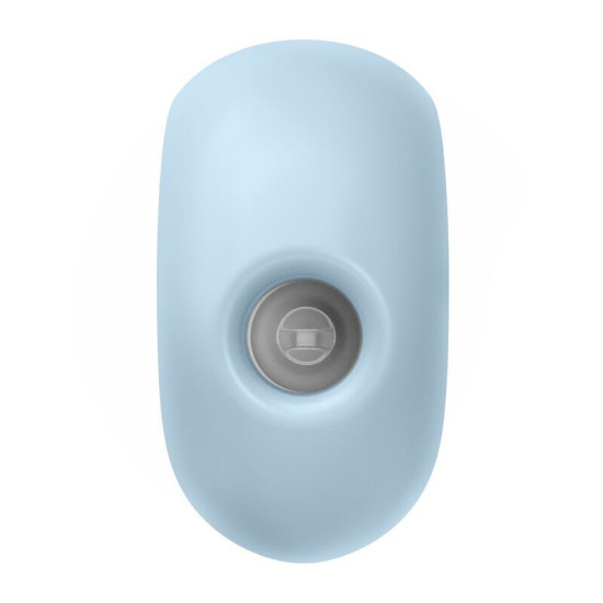 Вакуумний кліторальний стимулятор з вібрацією, синій Satisfyer Sugar Rush Blue (пом'ята упаковка)