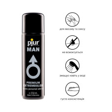 Густа силіконова змазка для чоловіків Pjur MAN Premium Extremeglide, 250 ml