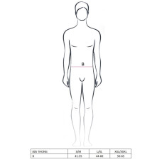 Мужские стринги, черные Passion 005 Thong Black, L/XL