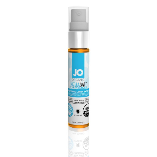 Очищуючий спрей для секс-іграшок без сульфатів і спирту JO Naturalove Organic, 30 ml
