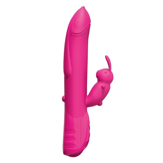 Вибратор-кролик с вращающейся головкой и тремя вибромоторами Love To Love Sexy Bunny 2