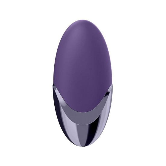 Вібратор фіолетового кольору потужний і водонепроникний Satisfyer Lay-On Purple Pleasure