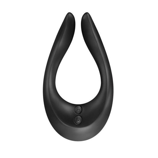 Вибратор для пар с 3 моторами, многофункциональный, черный Satisfyer Endless Joy Black