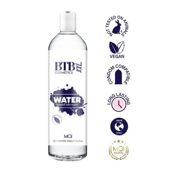 Інтимна змазка без запаху на водній основі BTB, 250 ml