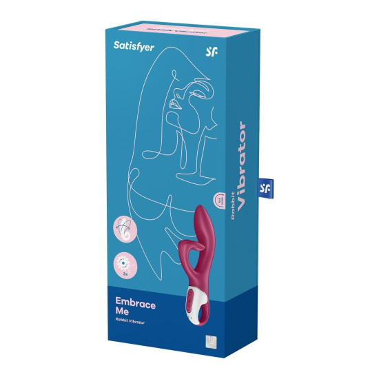 Вібратор-кролик, ягідний Satisfyer Embrace Me Berry