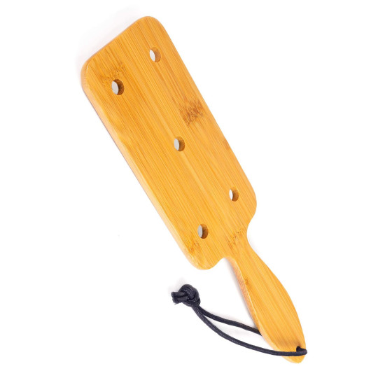 Широкий і короткий паддл, упакований у ПЕ пакет Fetish Tentation Paddle Wide and Short Bamboo